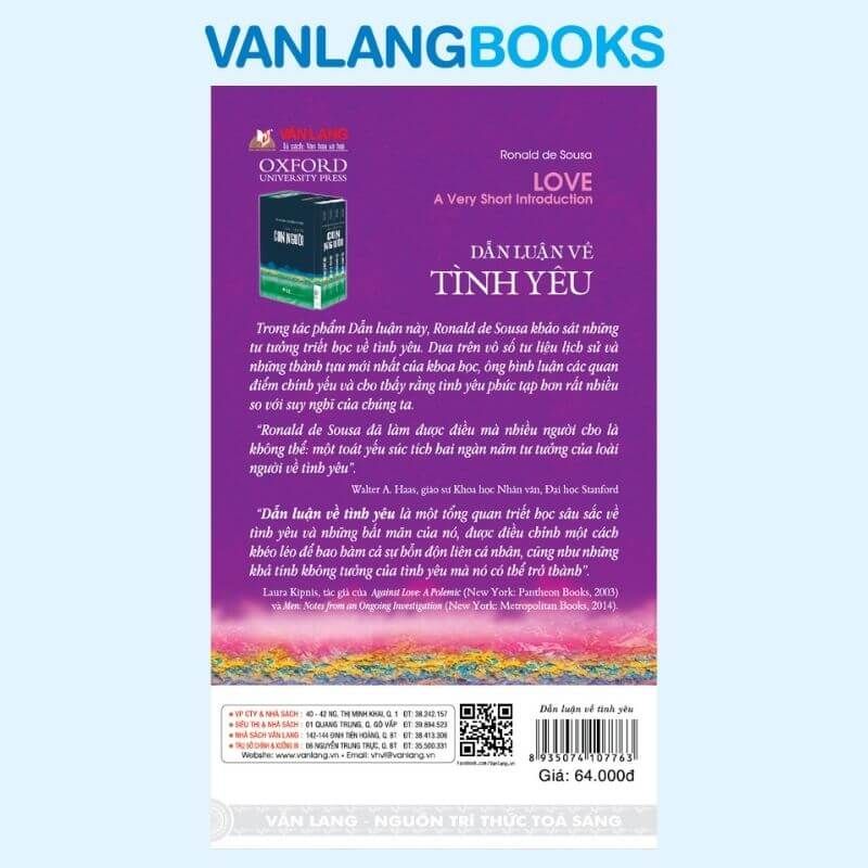 Dẫn Luận Về Tình Yêu - Vanlangbooks