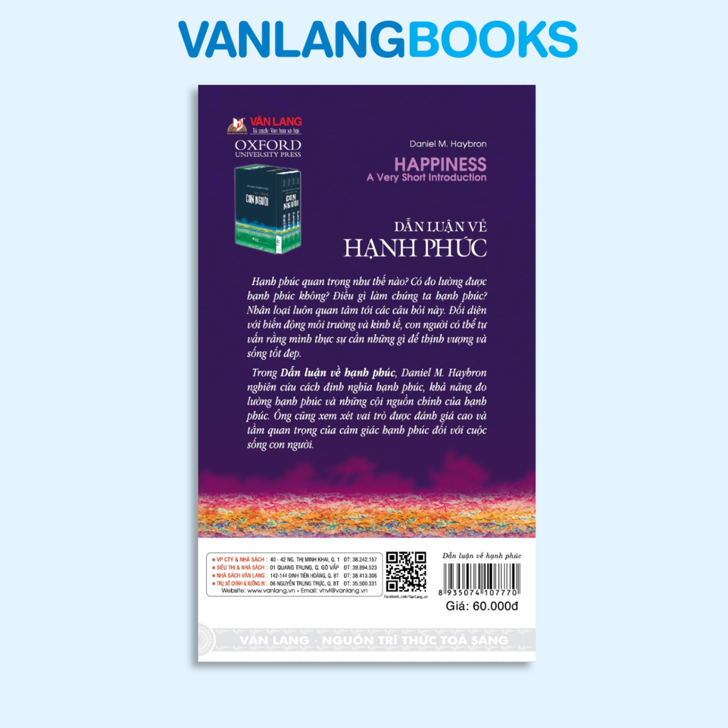 Dẫn luận về hạnh phúc - Vanlangbooks