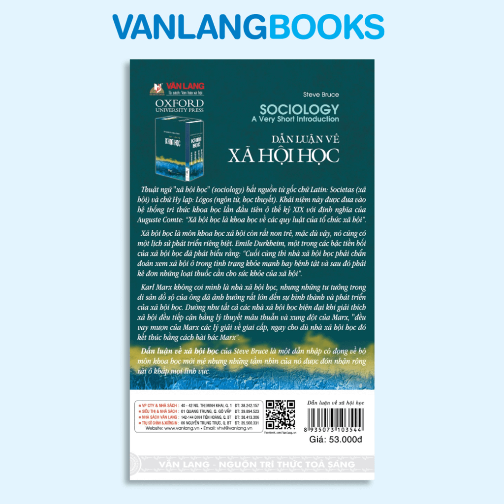 Dẫn Luận Về Xã Hội Học - Vanlangbooks