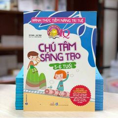 Đánh Thức Tiềm Năng Trí Tuệ - Chú Tâm Sáng Tạo (5-6 Tuổi) - Vanlangbooks