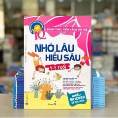 Đánh Thức Tiềm Năng Trí Tuệ - Nhớ Lâu Hiểu Sâu (4-5 Tuổi) (TB 2021) - Vanlangbooks