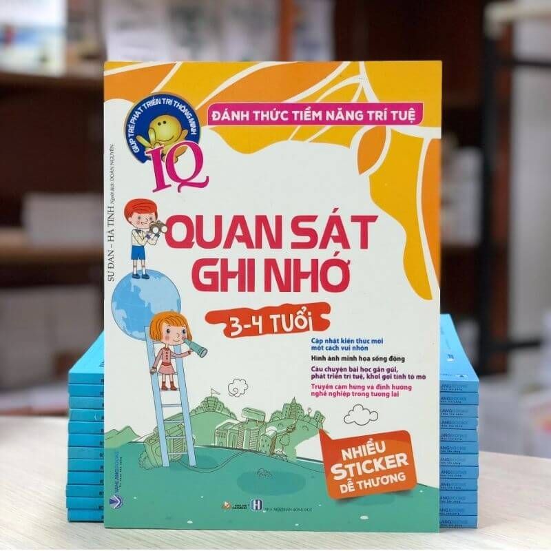 Đánh Thức Tiềm Năng Trí Tuệ - Quan Sát Ghi Nhớ (Tái Bản 2021) - Vanlangbooks