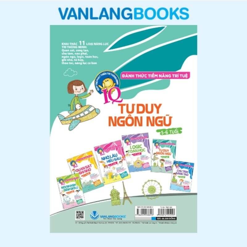 Đánh Thức Tiềm Năng Trí Tuệ - Tư Duy Ngôn Ngữ (Tái Bản 2021) - Vanlangbooks