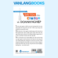 Đặt Tên Cho Con Bạn Và Doanh Nghiệp - Vanlangbooks