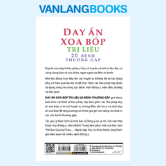 Day Ấn Xoa Bóp - Trị Liệu 20 Bệnh Thường Gặp (Tái Bản 2023) - Vanlangbooks