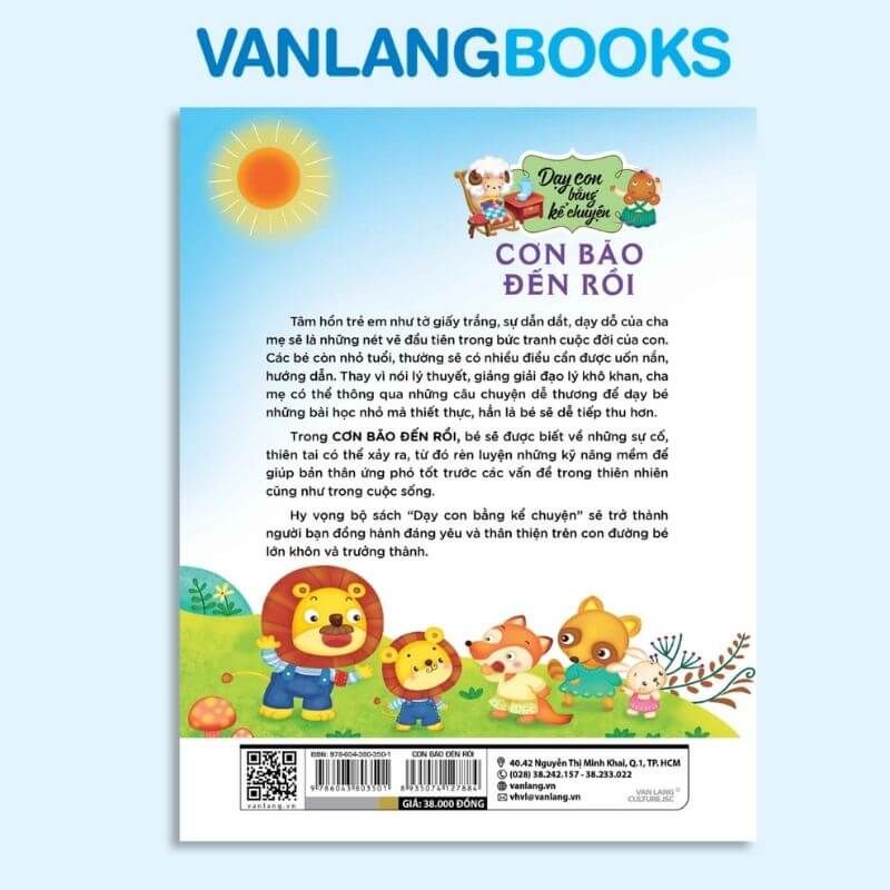 Dạy Con Bằng Kể Chuyện - Cơn Bão Đến Rồi - Vanlangbooks