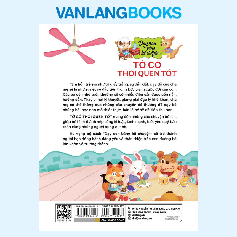 Dạy Con Bằng Kể Chuyện - Tớ Có Thói Quen Tốt - Vanlangbooks