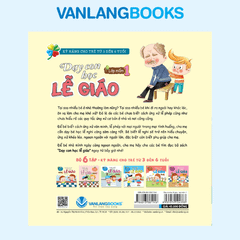 Dạy Con Học Lễ Giáo - Lớp Mầm 1 (Tái Bản 2021) - Vanlangbooks