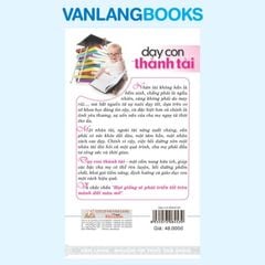 Dạy Con Thành Tài - Vanlangbooks