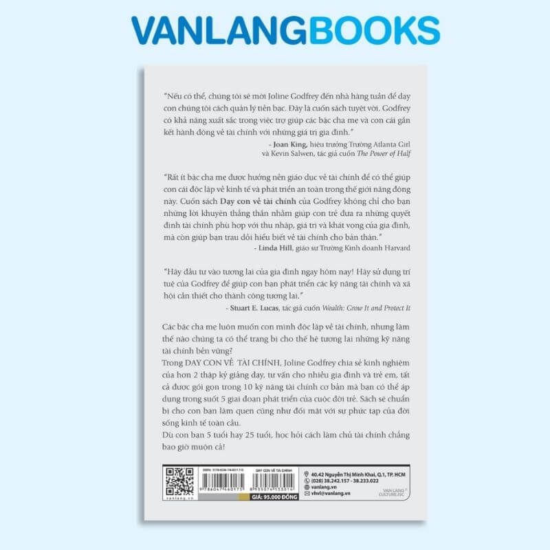 Dạy Con Về Tài Chính (Tái Bản 2024) - Vanlangbooks
