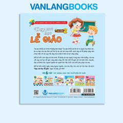 Dạy Con Học Lễ Giáo - Lớp Mầm 2 (Tái Bản 2021) - Vanlangbooks