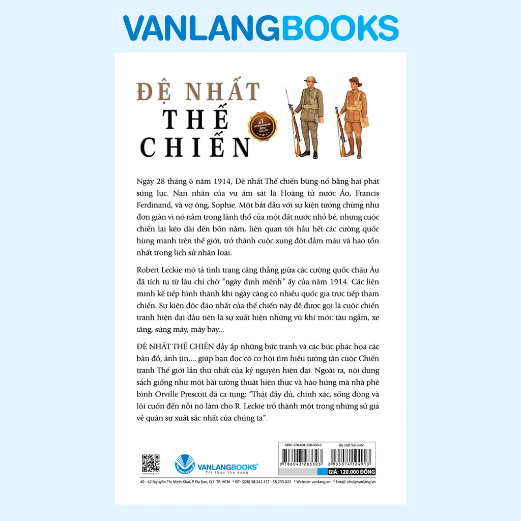 Đệ Nhất Thế Chiến - Vanlangbooks