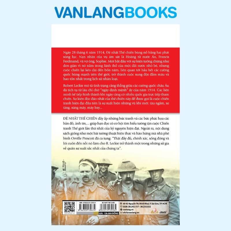 Đệ Nhất Thế Chiến (Tái Bản 2026) - Vanlangbooska