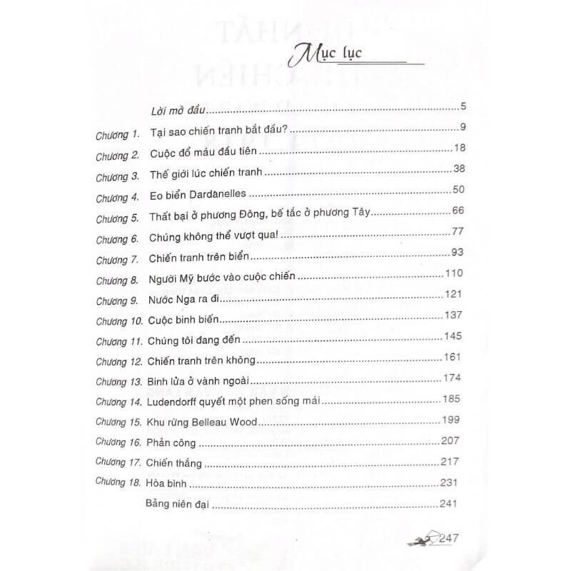Đệ Nhất Thế Chiến (Tái Bản 2026) - Vanlangbooks