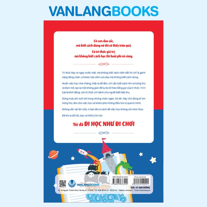 Đi Học Như Đi Chơi - Vanlangbooks