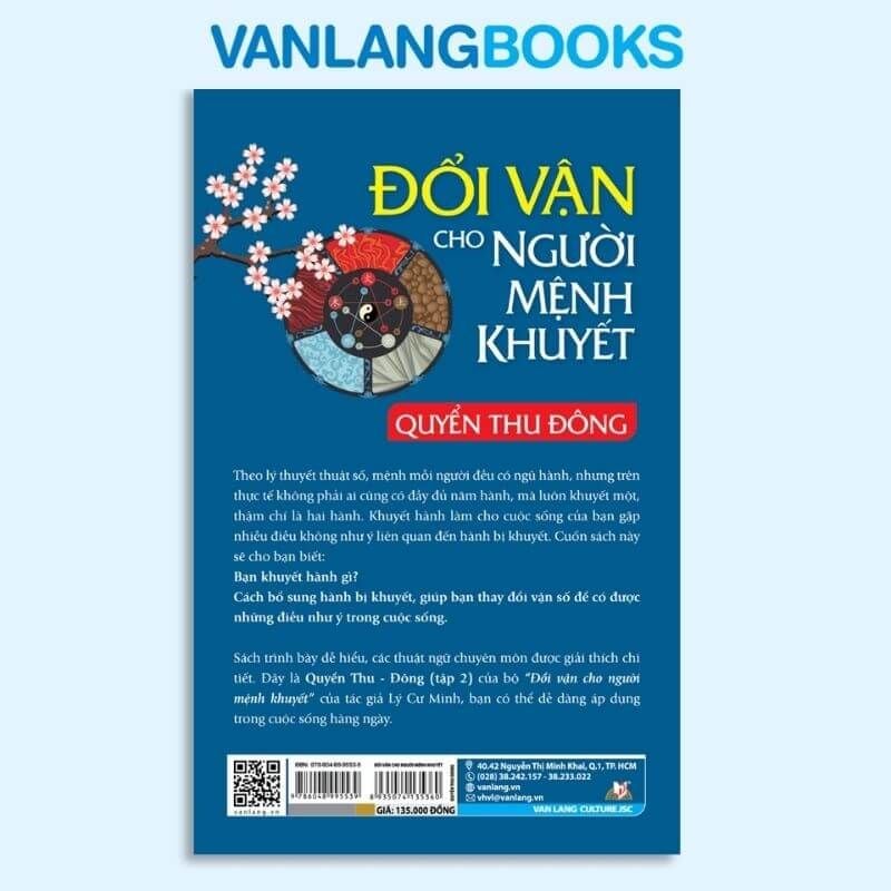 Đổi Vận Cho Người Mệnh Khuyết - Quyển Thu Đông - (Tái Bản 2024) - Vanlangbooks