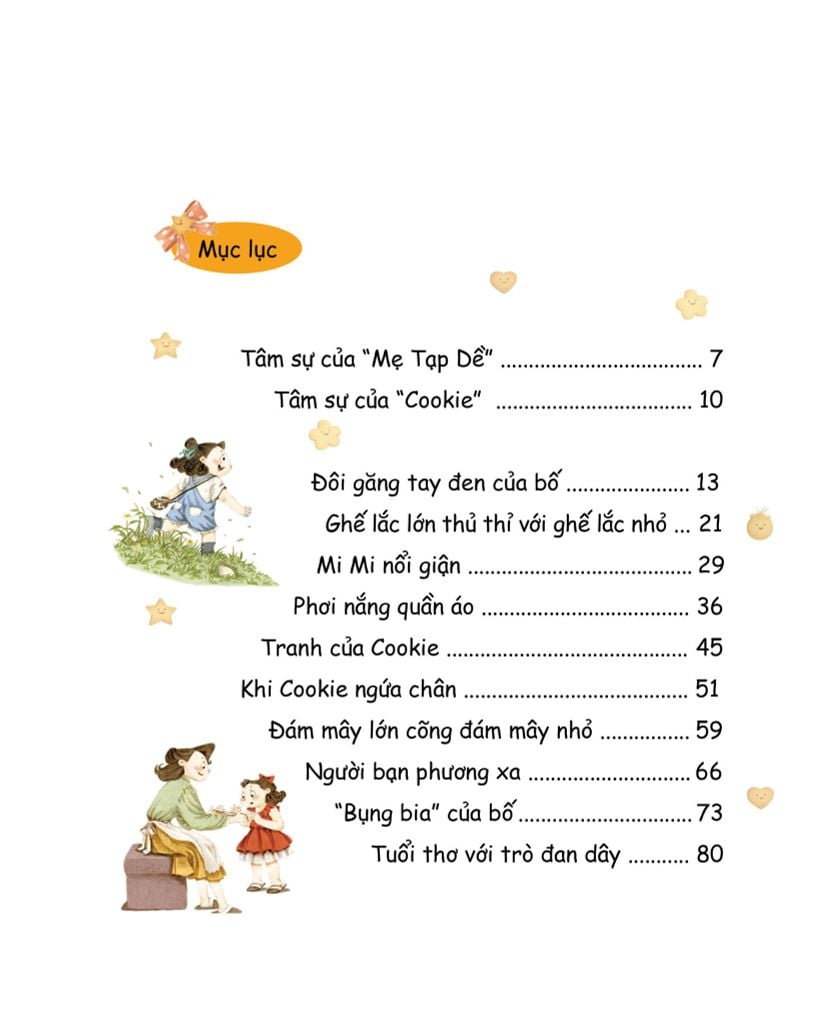 Cookie và mẹ Tạp Dề - Đôi găng tay đen của bố - Vanlangbooks