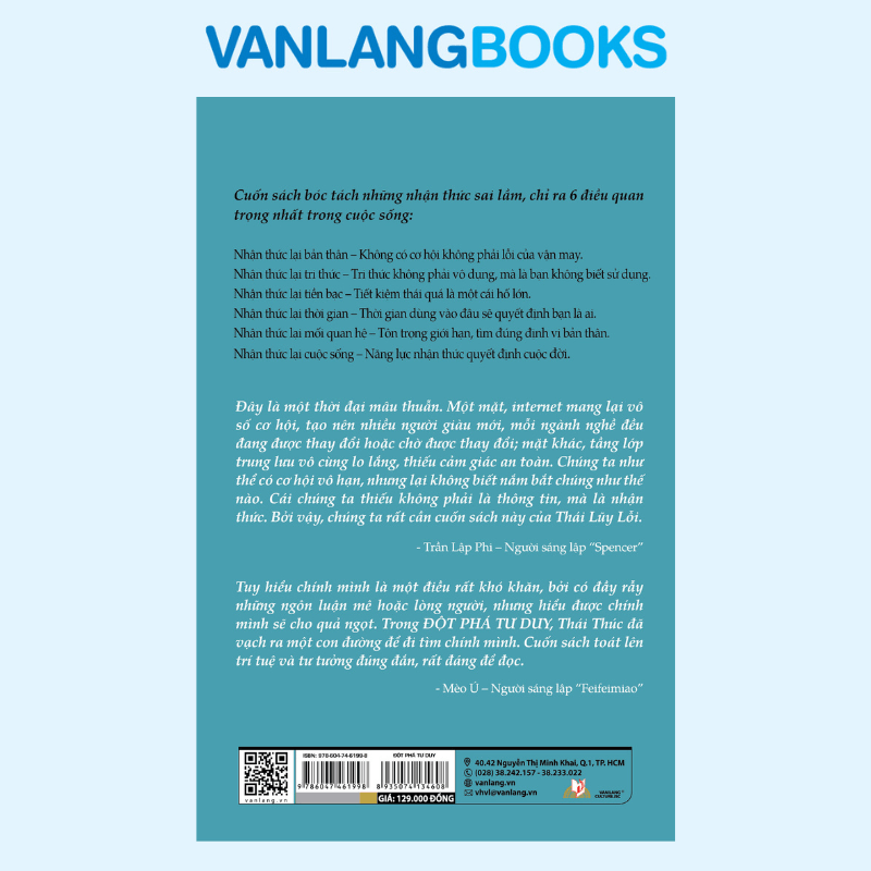 Đột Phá Tư Duy (Tái Bản 2024) - Vanlangbooks