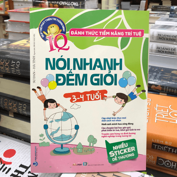 Đánh Thức Tiềm Năng Trí Tuệ - Nói Nhanh Đếm Giỏi (Tái Bản 2021) - Vanlangbooks
