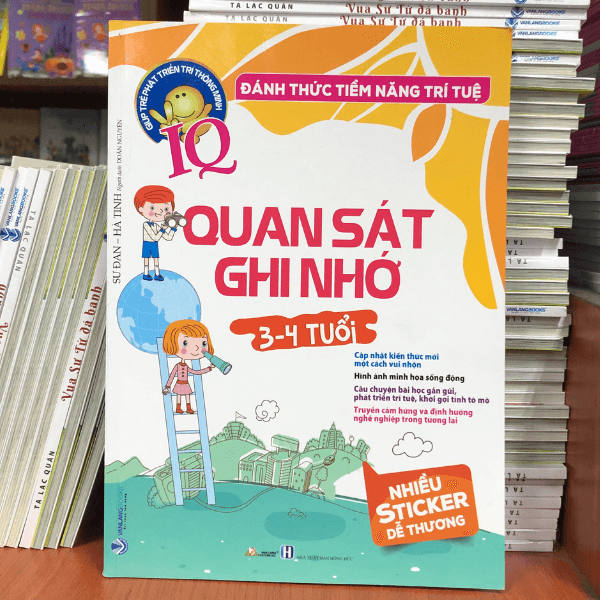 Đánh Thức Tiềm Năng Trí Tuệ - Quan Sát Ghi Nhớ (Tái Bản 2021) - Vanlangbooks