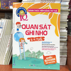 Đánh Thức Tiềm Năng Trí Tuệ - Quan Sát Ghi Nhớ (Tái Bản 2021) - Vanlangbooks