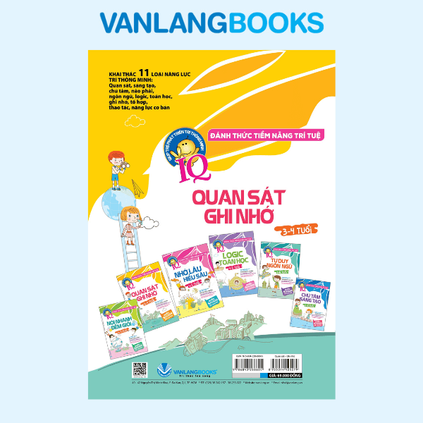 Đánh Thức Tiềm Năng Trí Tuệ - Quan Sát Ghi Nhớ (Tái Bản 2021) - Vanlangbooks