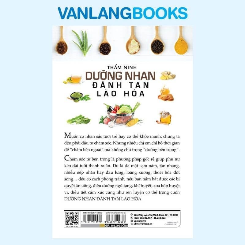 Dưỡng Nhan Đánh Tan Lão Hóa - Liệu Pháp Đông Y -Vanlangbooks