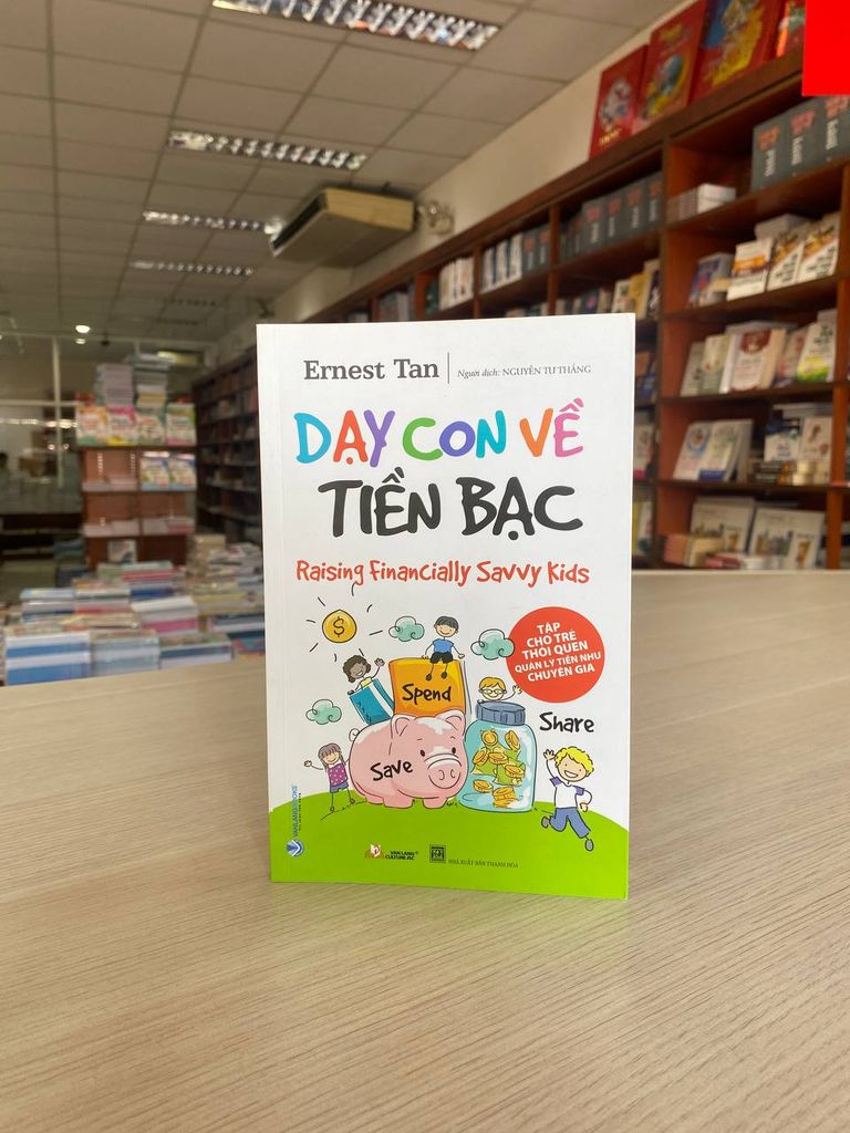 Dạy Con Về Tiền Bạc (Tái Bản 2022) - Vanlangbooks