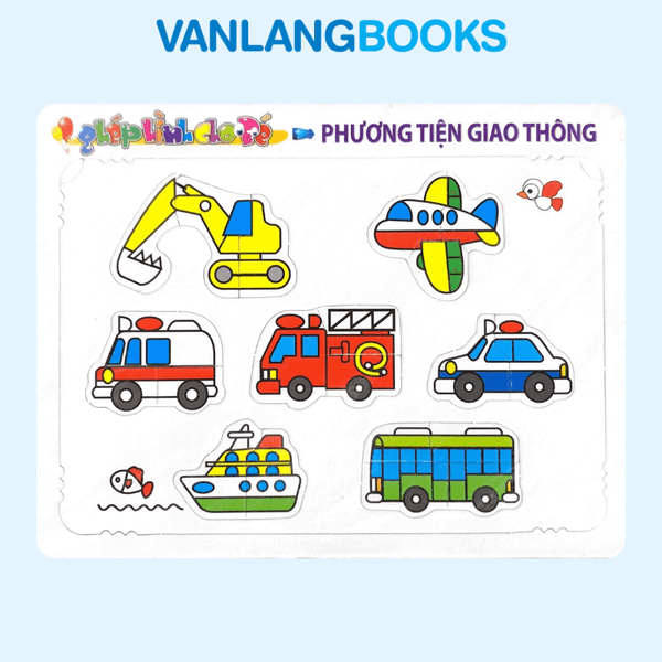 Ghép Hình Cho Bé - Phương Tiện Giao Thông