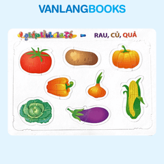 Ghép Hình Cho Bé - Rau, Củ, Quả