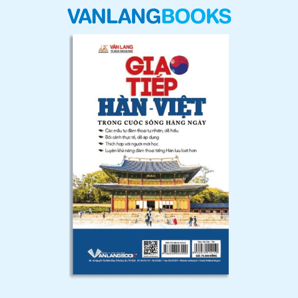 Giao Tiếp Hàn - Việt Trong Cuộc Sống Hàng Ngày - Vanlangbooks