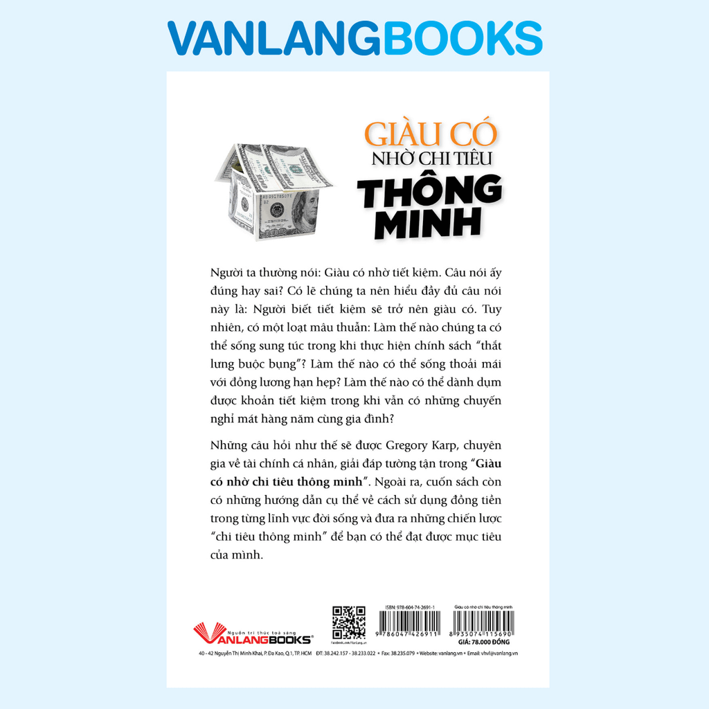 Giàu Có Nhờ Chi Tiêu Thông Minh - Vanlangbooks