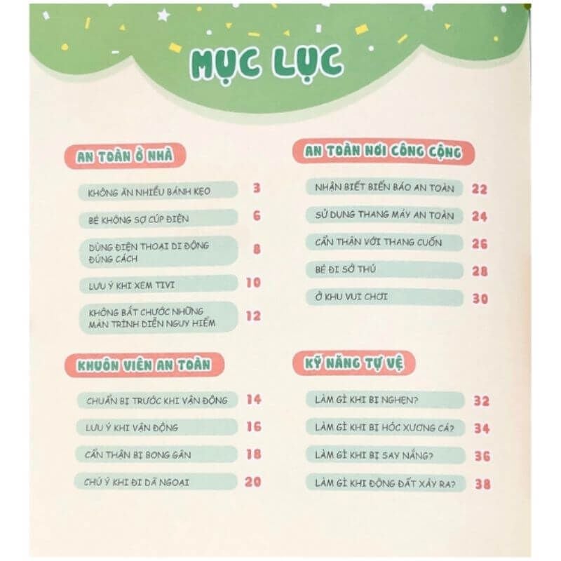 Giúp Bé Tránh Hiểm Nguy - Lớp Chồi 2 - Vanlangbooks