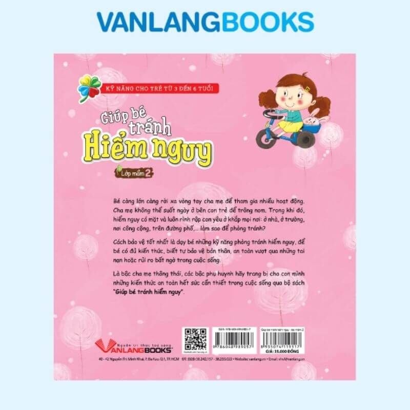 Giúp Bé Tránh Hiểm Nguy - Lớp Mầm 2 - Vanlangbooks