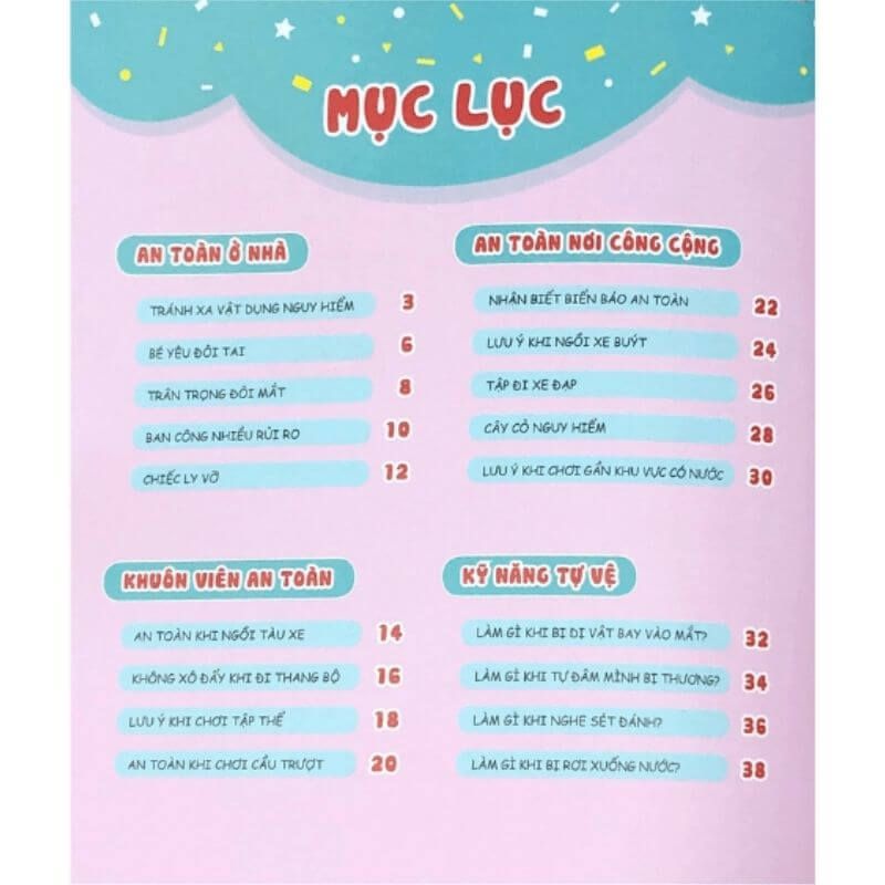 Giúp Bé Tránh Hiểm Nguy - Lớp Mầm 2 - Vanlangbooks
