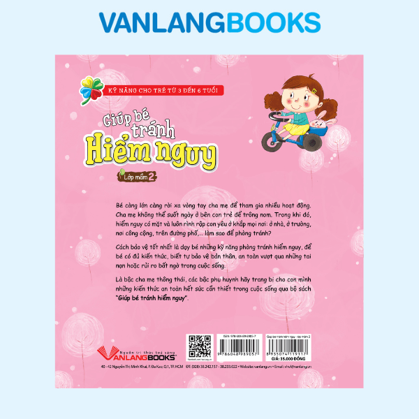 Giúp Bé Tránh Hiểm Nguy - Lớp Mầm 2 - Vanlangbooks