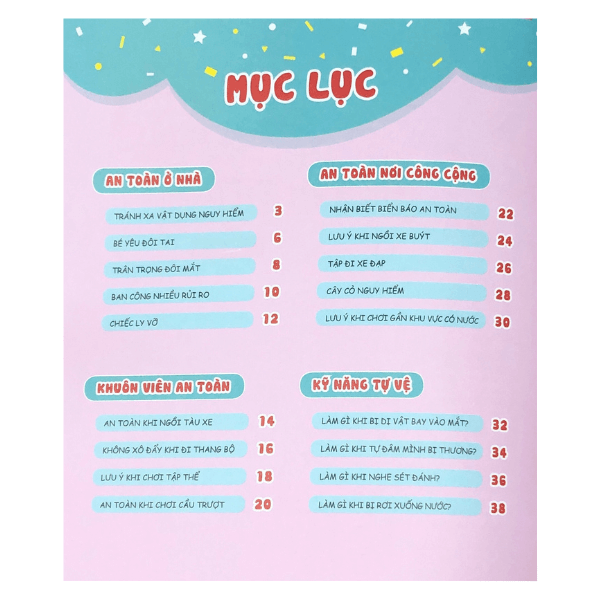 Giúp Bé Tránh Hiểm Nguy - Lớp Mầm 2 - Vanlangbooks