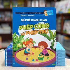 Giúp Bé Thành Thạo Phép Cộng Và Phép Trừ - Tư Duy Toán Học Hàn Quốc - Vanlangbooks