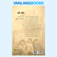 Hà Nội Một Thuở Phố Và Người