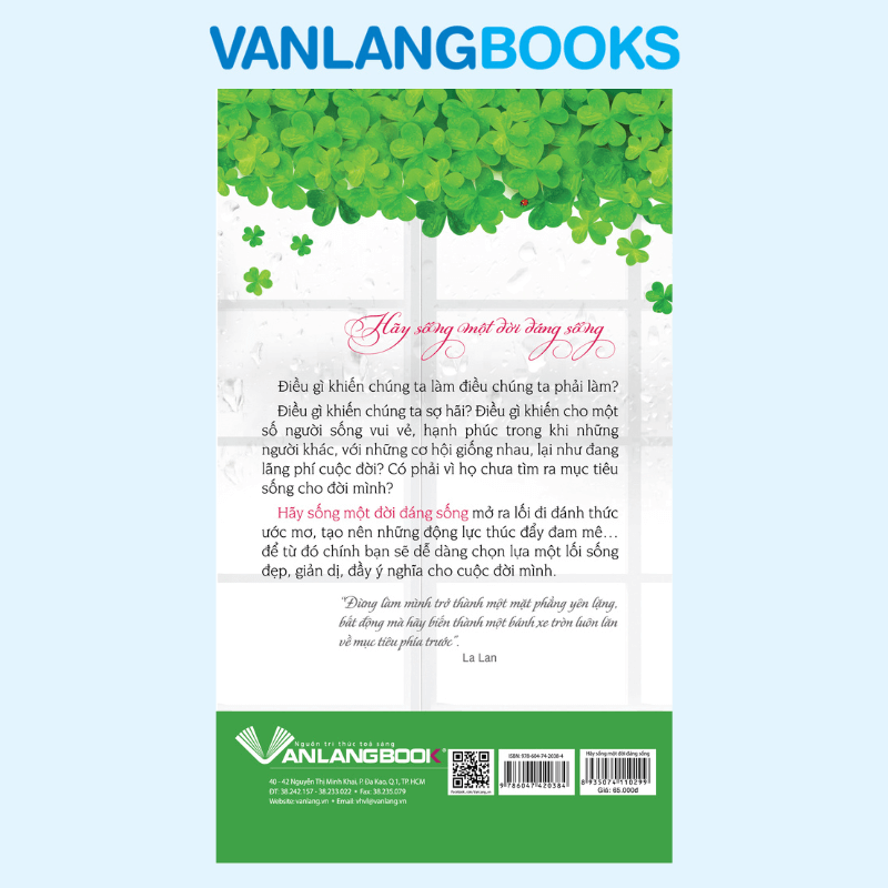 Hãy Sống Một Đời Đáng Sống - Vanlangbooks