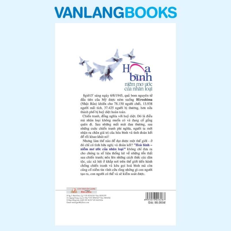 Hòa Bình Niềm Mơ Ước Của Nhân Loại - Vanlangbooks