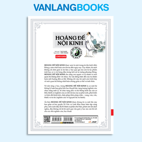 Hoàng Đế Nội Kinh - Linh Khu (Tái Bản 2025) - Vanlangbooks