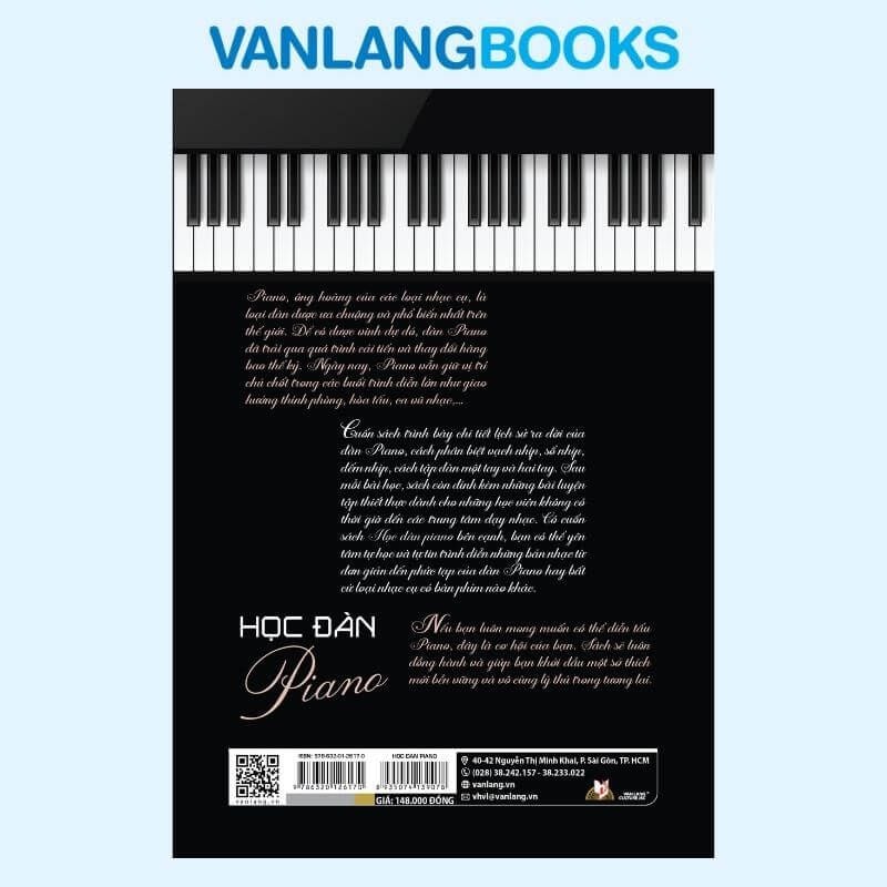 Học Đàn Piano (Tái Bản 2026) - Vanlangbooks