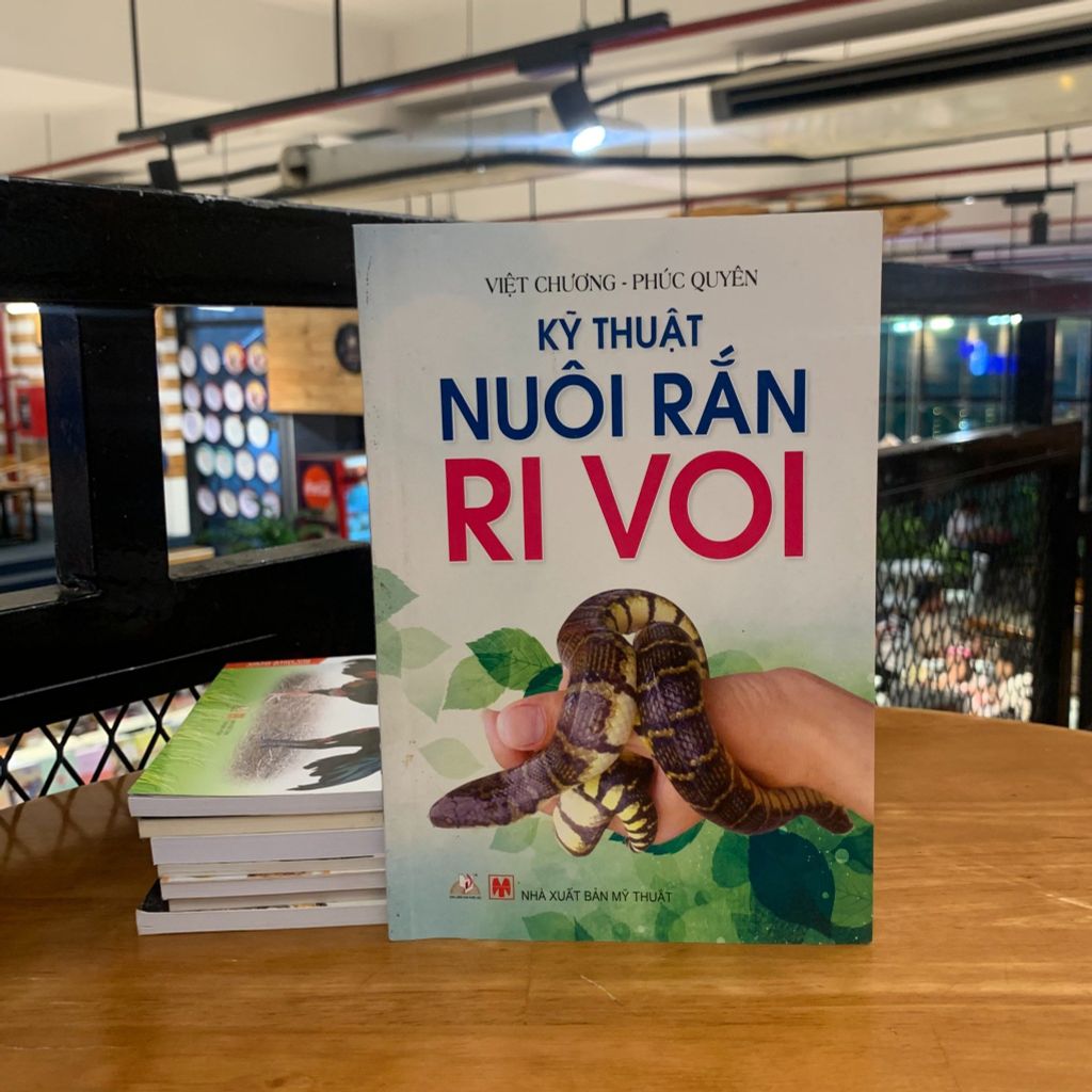 Kỹ Thuật Nuôi Rắn Ri Voi - Vanlangbooks