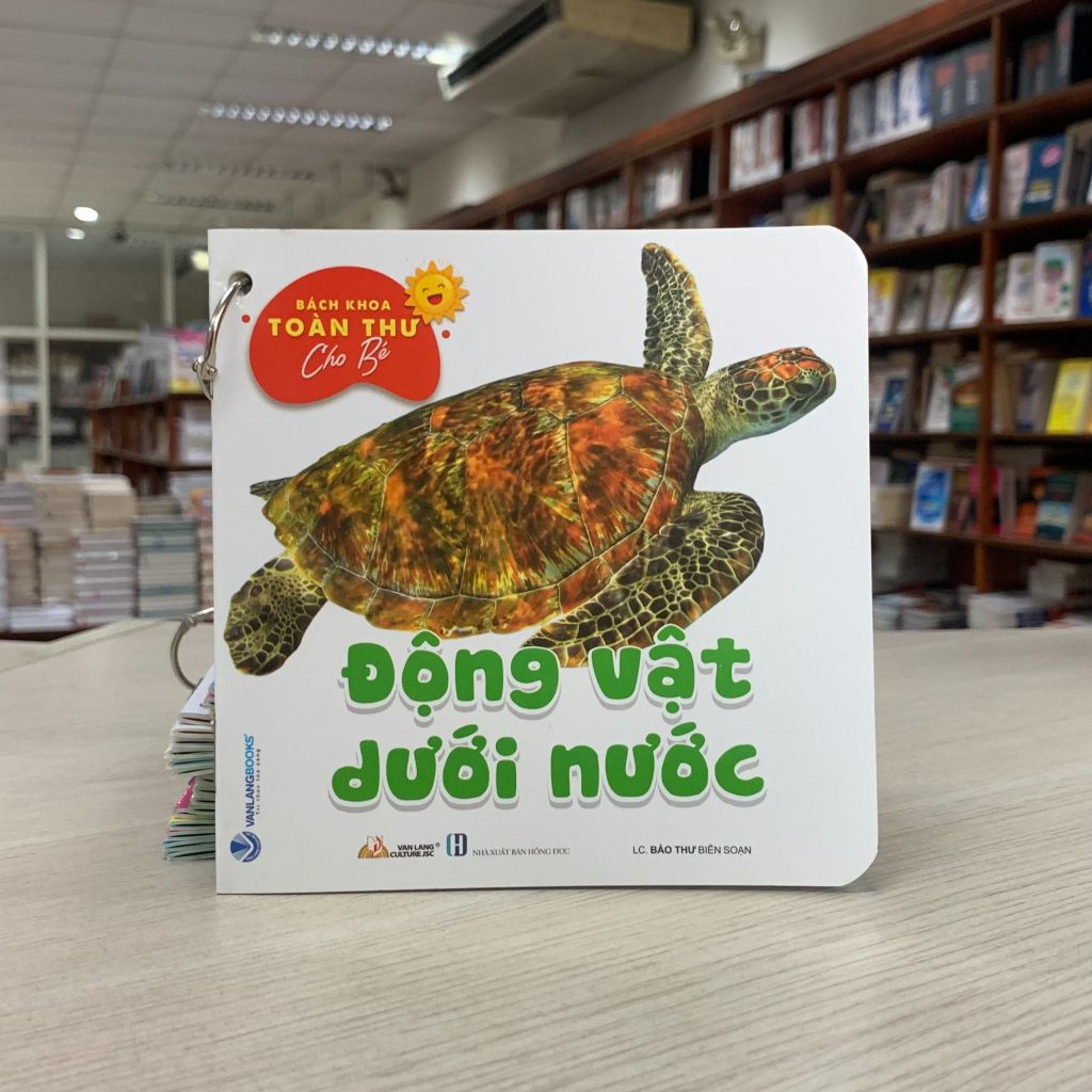 Bộ Bách Khoa Toàn Thư Cho Bé - Động Vật Dưới Nước (Bộ 5 Cuốn) - Vanlangbooks