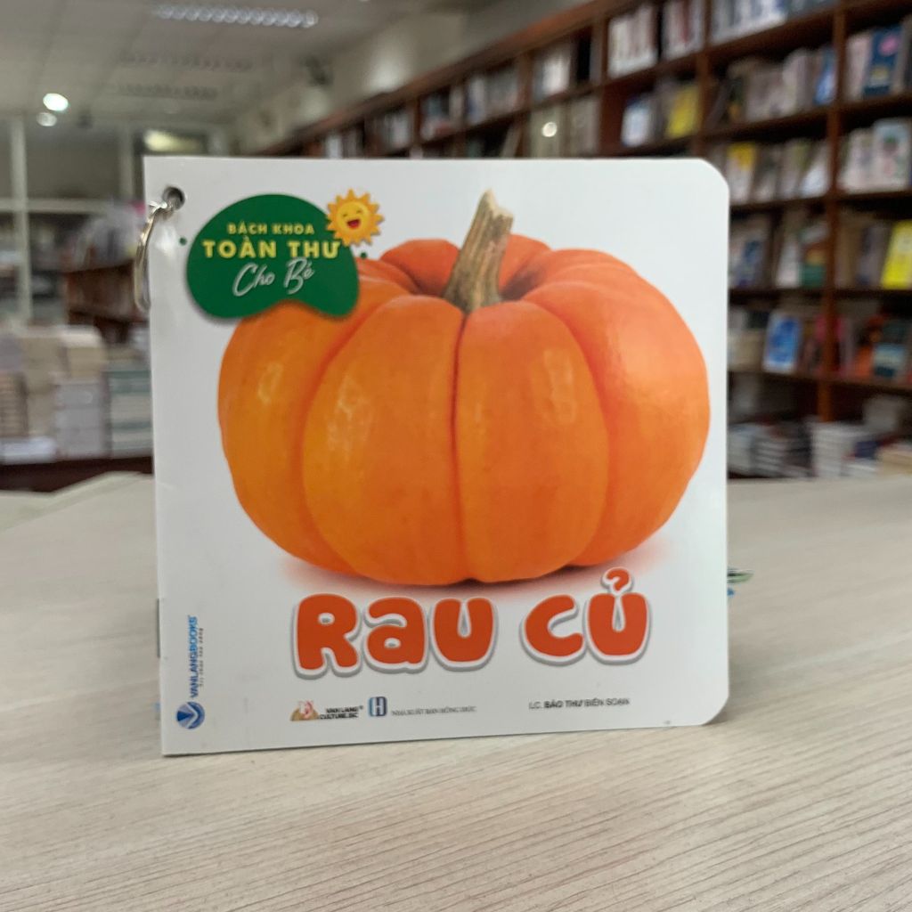 Bách Khoa Toàn Thư Cho Bé - Rau Củ (Bộ 5 Cuốn) - Vanlangbooks
