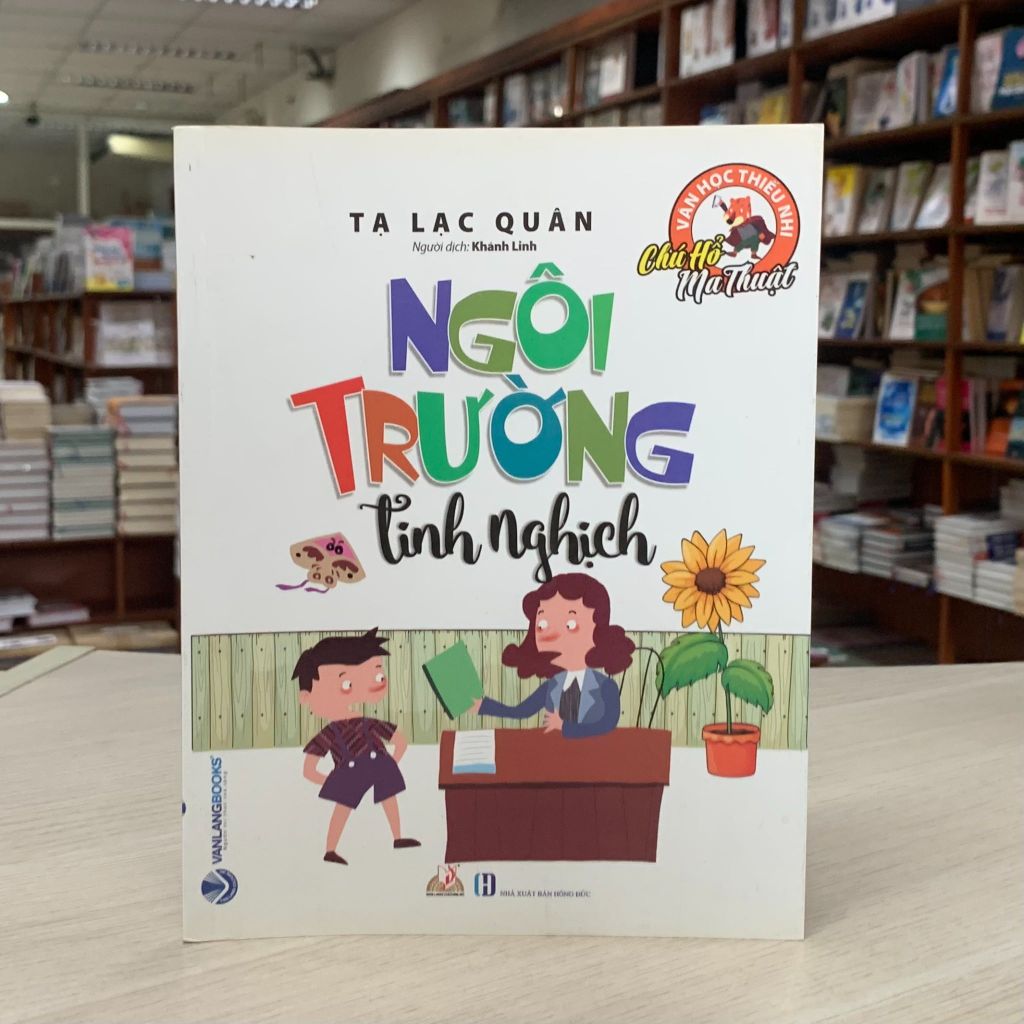 Sách Chú Hổ Ma Thuật: Ngôi Trường Tinh Nghịch - Vanlangbooks