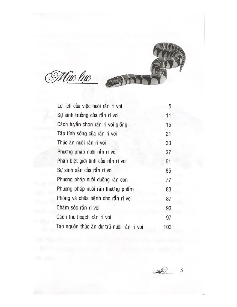 Kỹ Thuật Nuôi Rắn Ri Voi - Vanlangbooks