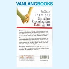 Khám Phá Tình Cảm Khác Nhau Giữa Nam & Nữ - Vanlangbooks