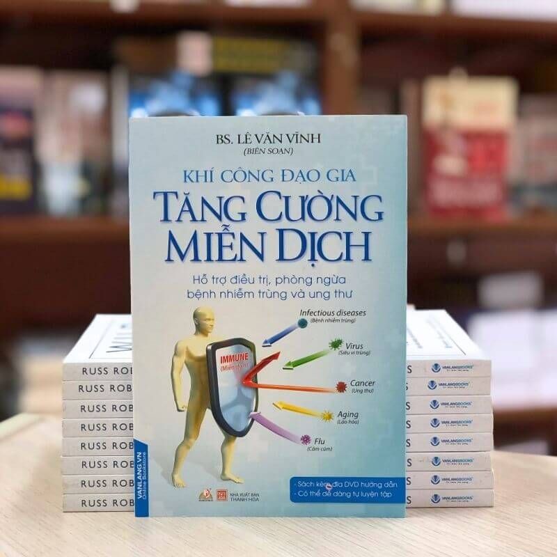 Khí Công Đạo Gia - Tăng Cường Miễn Dịch (Kèm CD) - Vanlangbooks